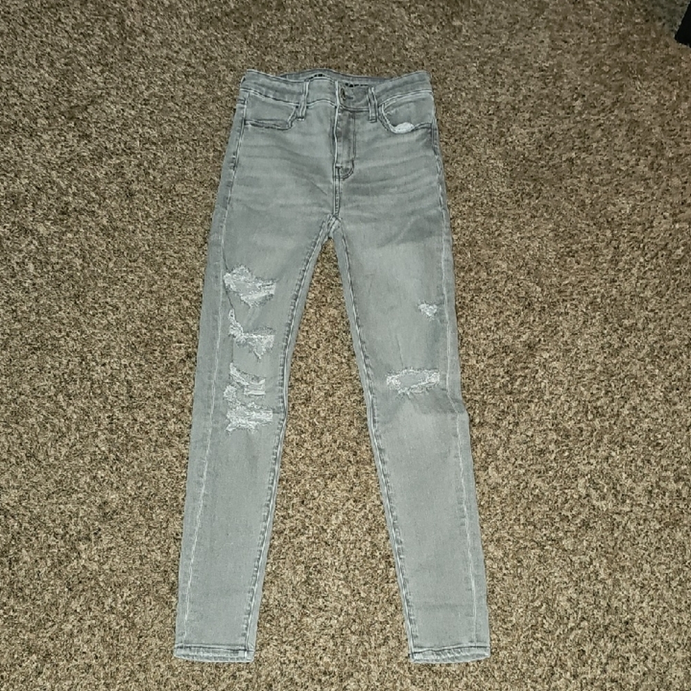 American Eagle Outfitters High Rise Jegging!! Sz 00 Short. Great Conditition